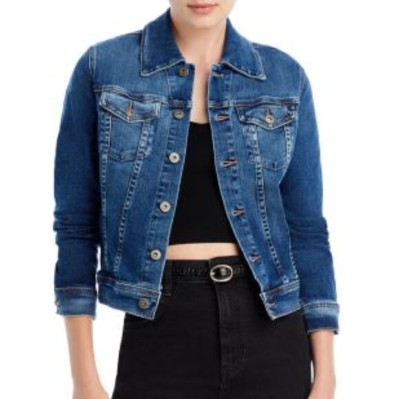 AG Jeans - Robyn Fitted Denim Jacket - Picture 1 of 5